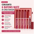 Cribelle Conjunto 6 Batons Mate