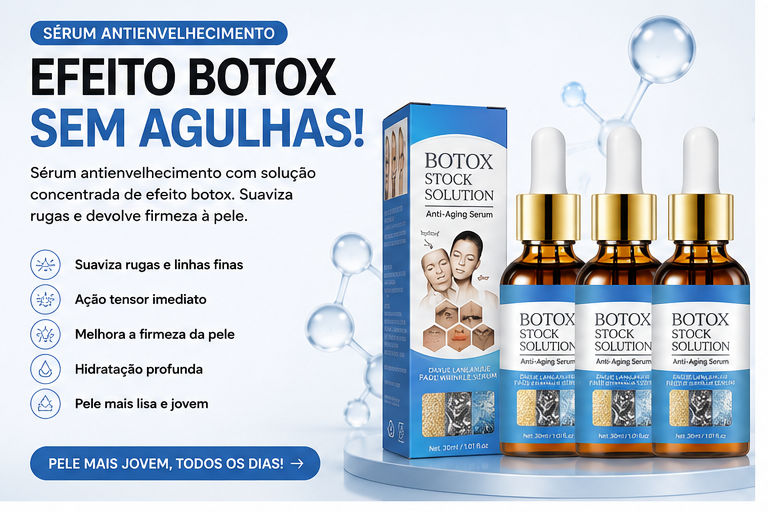 Cribelle Sérum Antienvelhecimento Efeito Botox