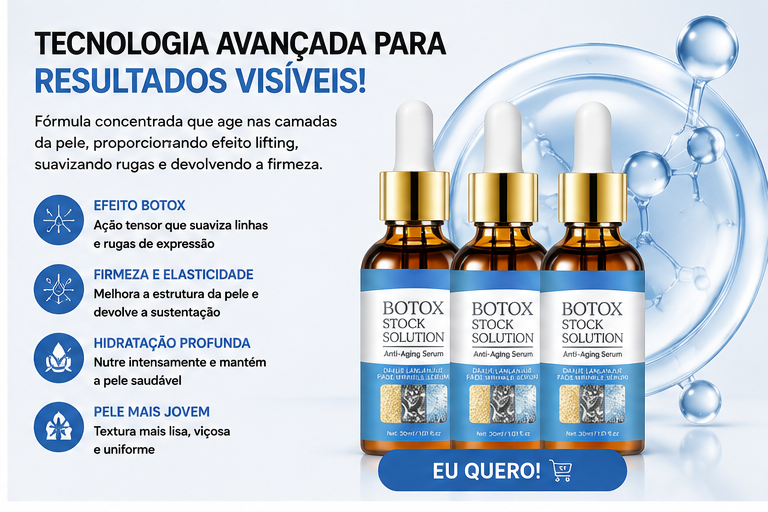 Cribelle Sérum Antienvelhecimento Efeito Botox