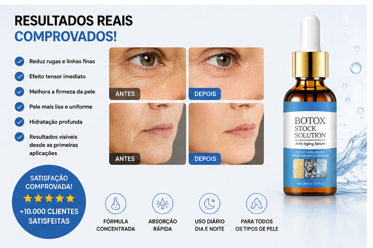 Cribelle Sérum Antienvelhecimento Efeito Botox