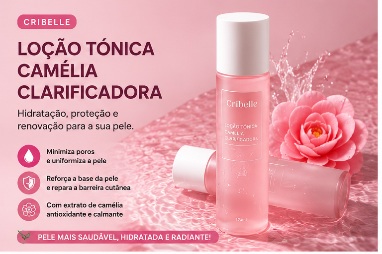 Cribelle Loção Tónica Camélia Clarificadora