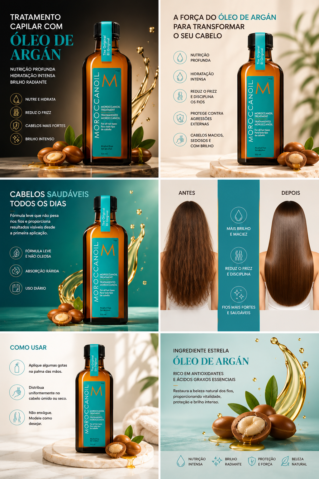 Cribelle Tratamento Capilar com Óleo de Argan 100ml