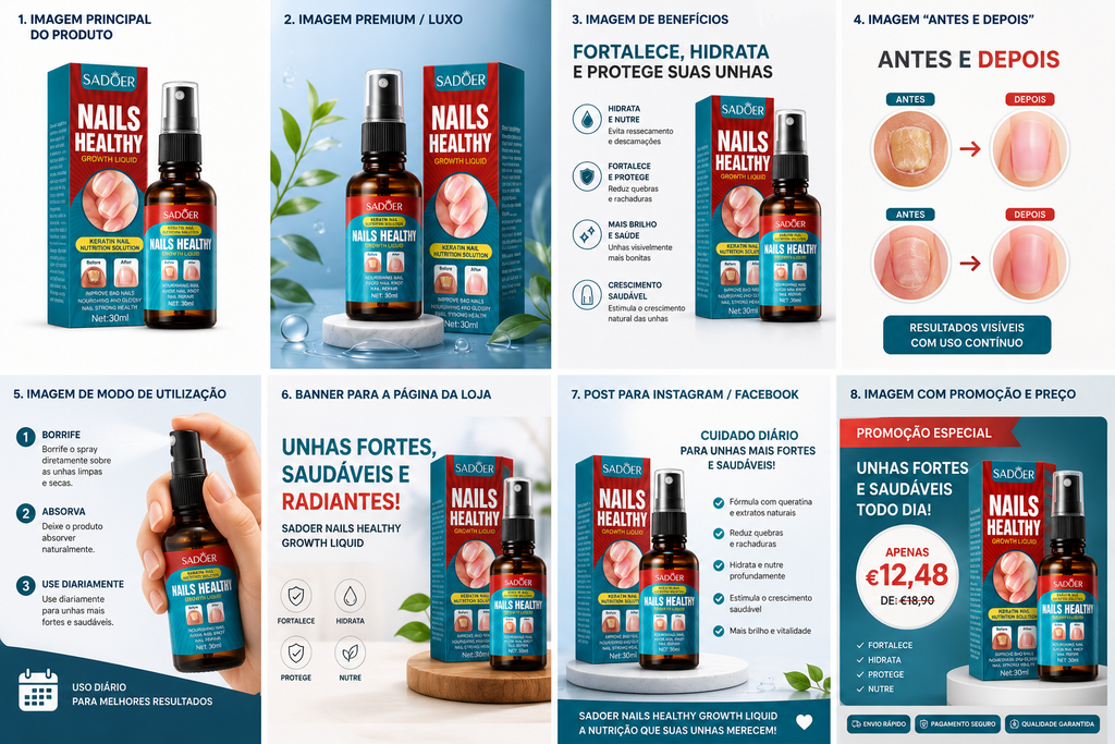 Cribelle Spray Nutritivo de Queratina para Unhas