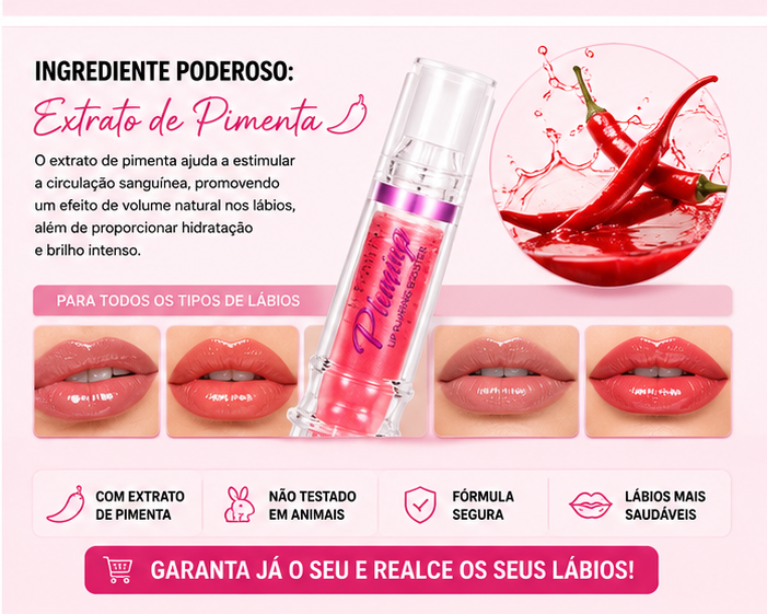 Cribelle Lip Gloss Voluminizador