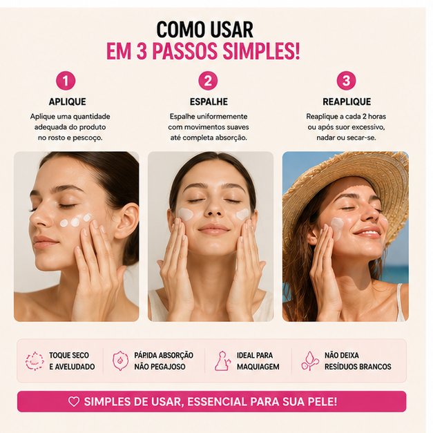 Cribelle Protetor Solar Facial FPS 50+ Hidratante