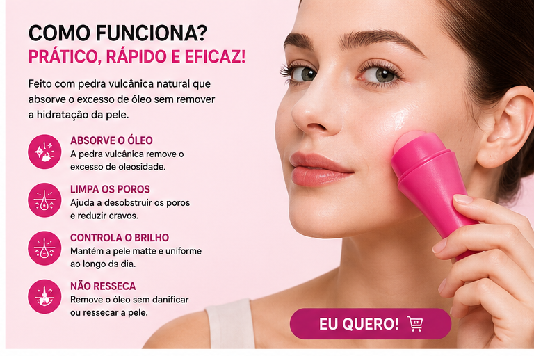 Cribelle Rolo Vulcânico Absorvente de Óleo
