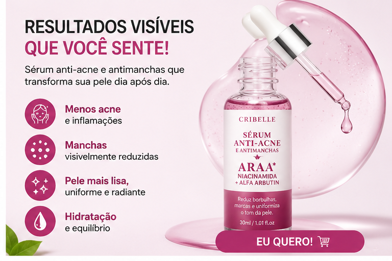 Cribelle Sérum Anti-Acne e Antimanchas