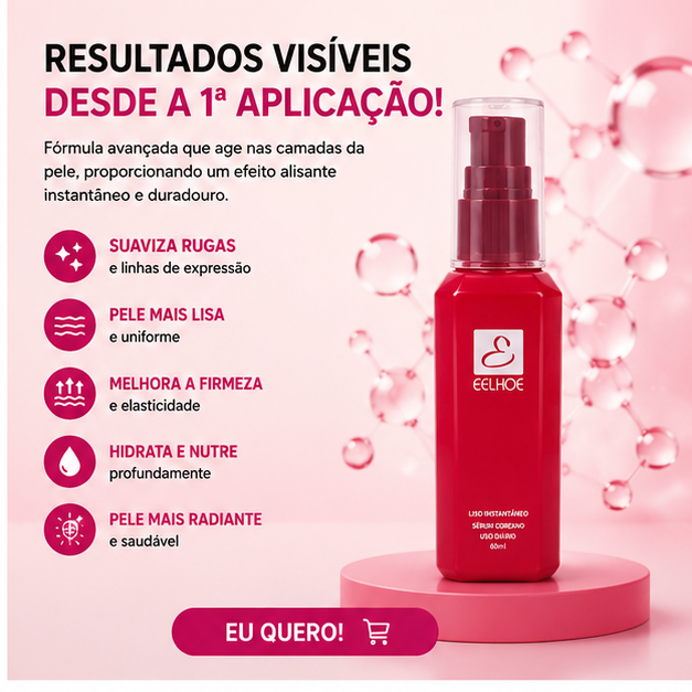 Cribelle Sérum Coreano Liso Instantâneo